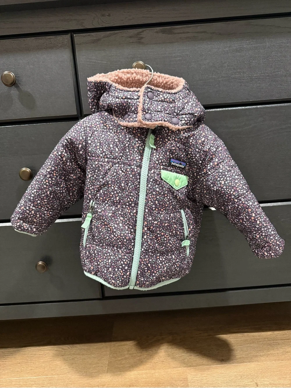 Patagonia Reversible Tribbles Hooded Jacket